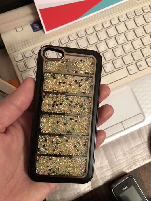 swarovski чехол на iphone 5, 5S.