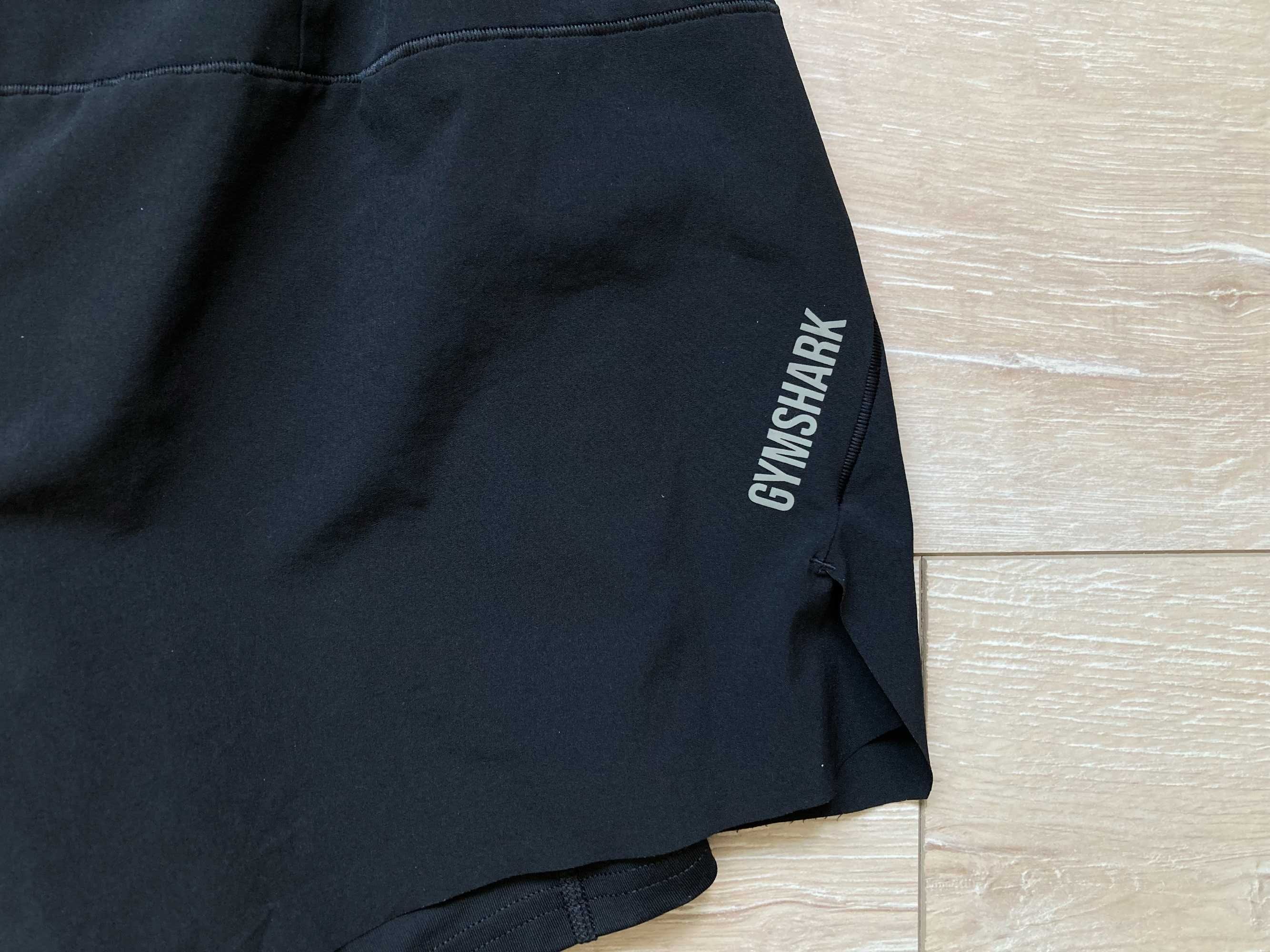 Gymshark Speed 5 2 in 1 къси панталони с клин къс панталон шорти XS