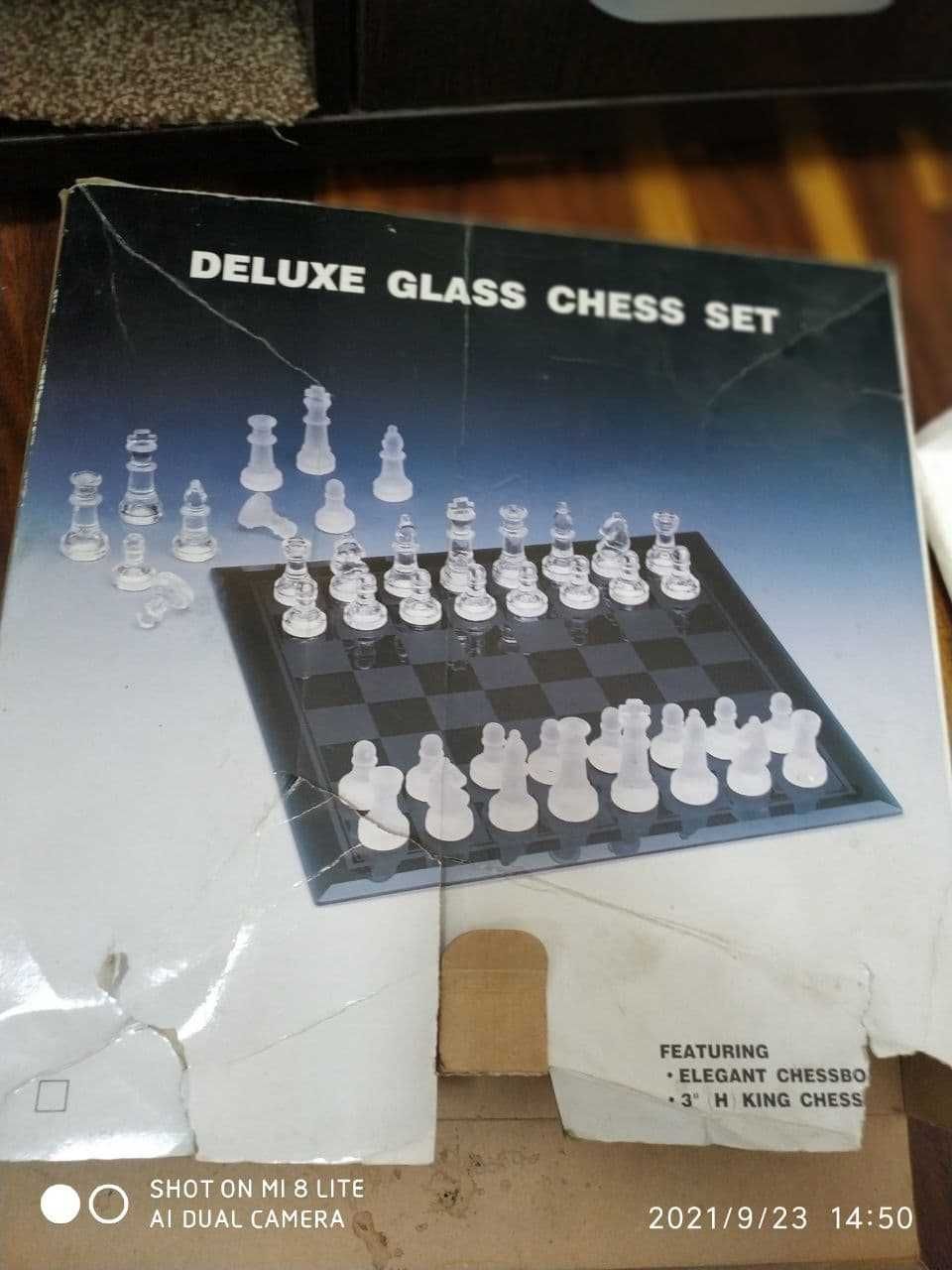 Шахмат стеклянный