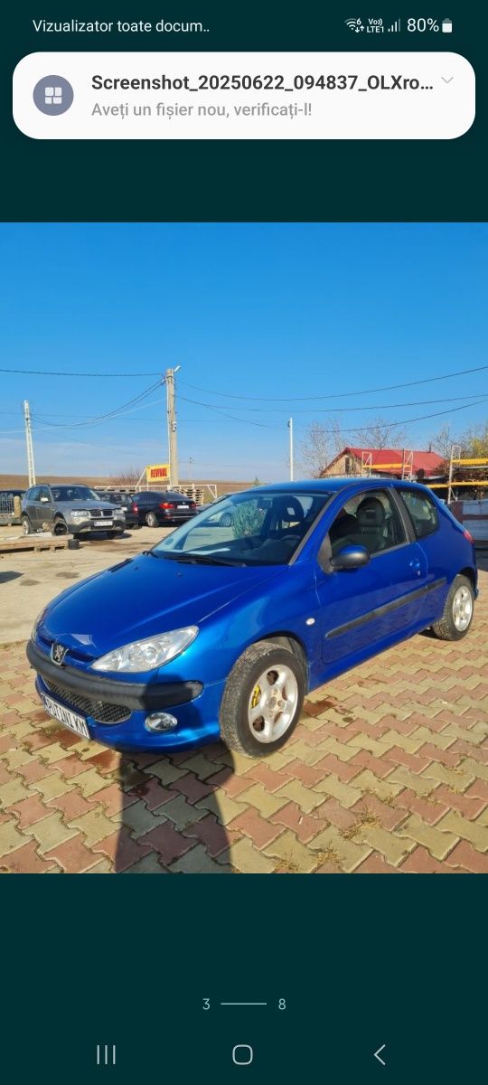 Dezmembrez / Dezmembrari / Piese / Accesorii Peugeot 206 Albastru,1.4