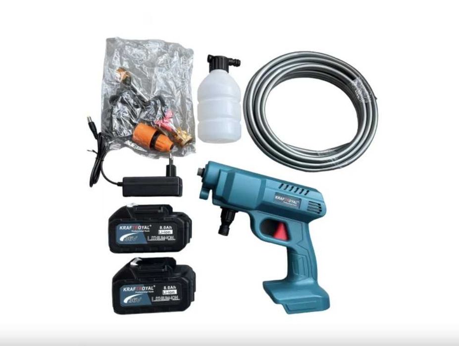 Акумулаторна водоструйка KraftRoyal 36v с 2 батерии 8Ah
