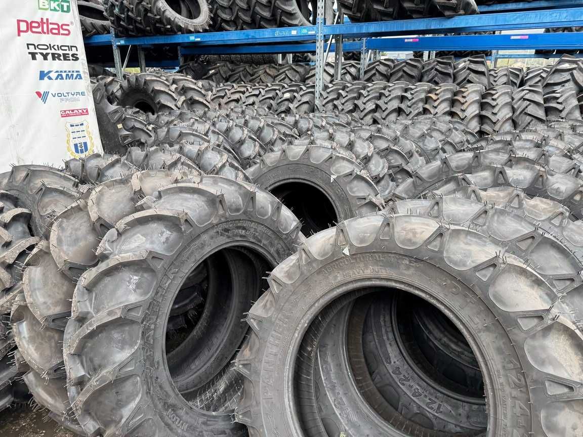 12.4-24 cu 12 pliuri anvelope noi de tractor fata marca PANTHER