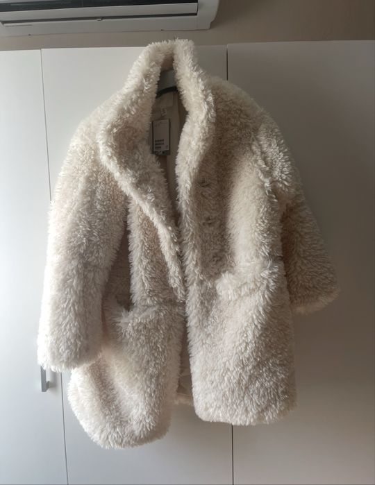 Палто тип teddy coat H&M