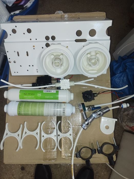 Componente filtru cu osmoza inversa in 6 stadii