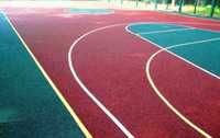 Баскетбол/Волейбол/Теннисные площадки. Качественные резиновые покрытия
