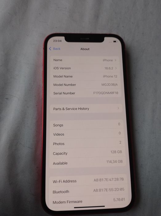 iPhone 12 - 128 GB - 76 VIATA BATERIEI