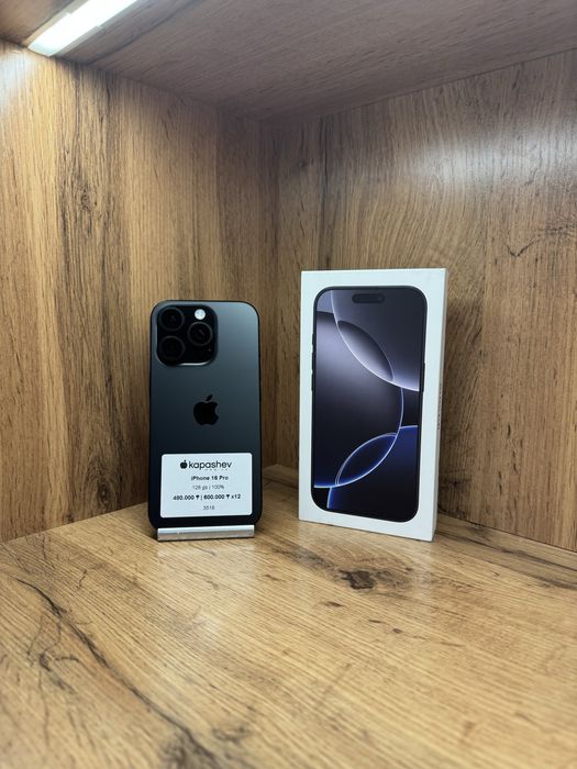 iPhone 16 Pro | 100% | 128 gb | kapashev mobile