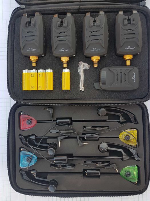 Set 4 Avertizori cu Statie Wind Blade si 4 Swinger cu led MKM3 M513