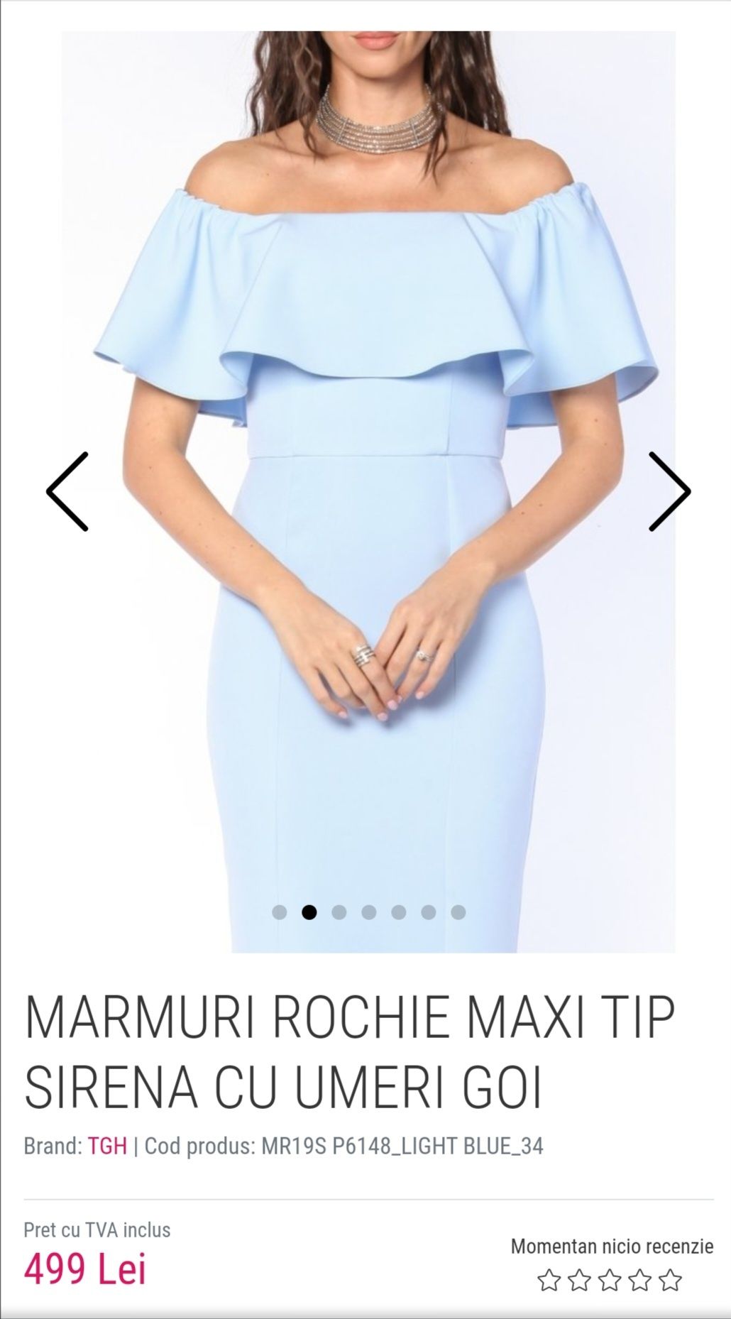 Rochie seara baby blue sirena 34