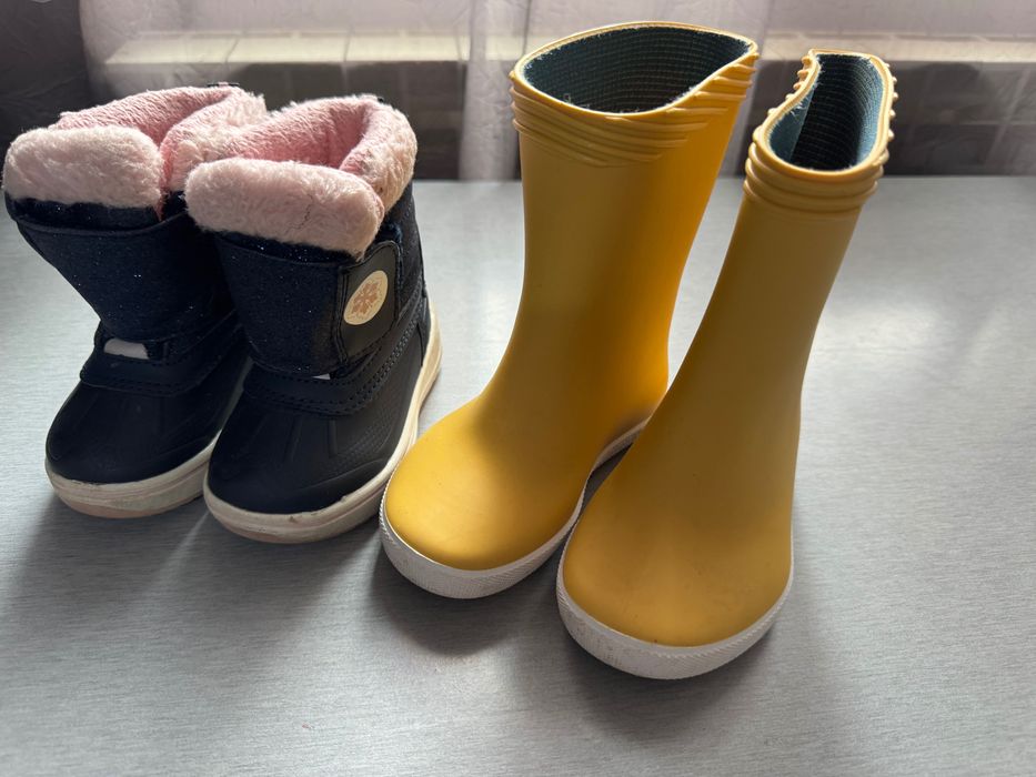 Зимни боти 20 номер+ гумени ботуши 21/22
