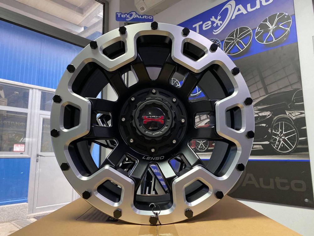 17" 6/139.7 Алуминиеви Джанти за OFFRoad 4x4 LENSO MAX - X08