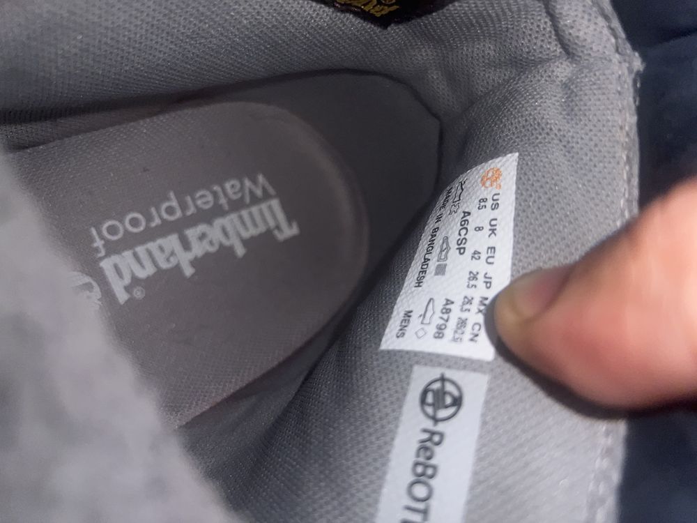 Мъжки боти Timberland grey 42