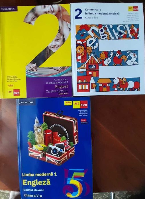 Caiete de lucru limba engleză - editura ArtKlett