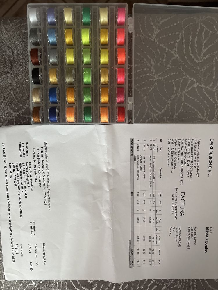 Mașină de cusut complet echipată BROTHER RH127