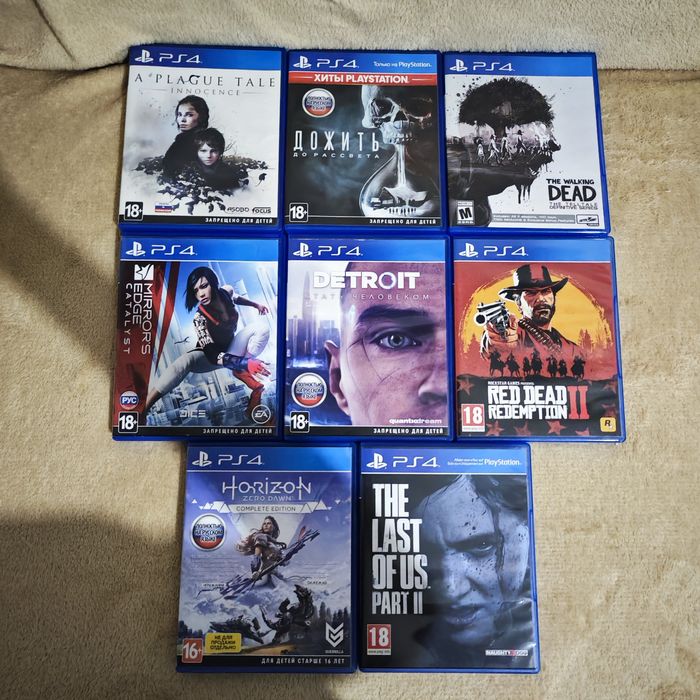 Игры для Playstation 4