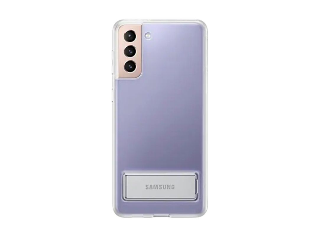 Husa originala Samsung Clear Standing Cover S21+ S21 Plus 5G G996