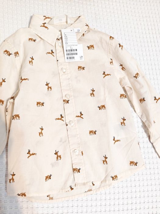 NOI! - 2 camasi H&M - nr 92 și 104