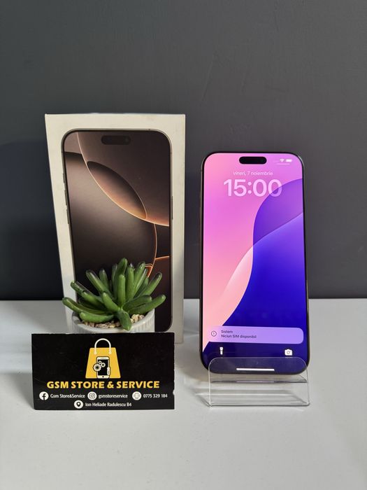 Iphone 16 Pro Max 256Gb Desert Titanium Garantie Gsm Store&Service