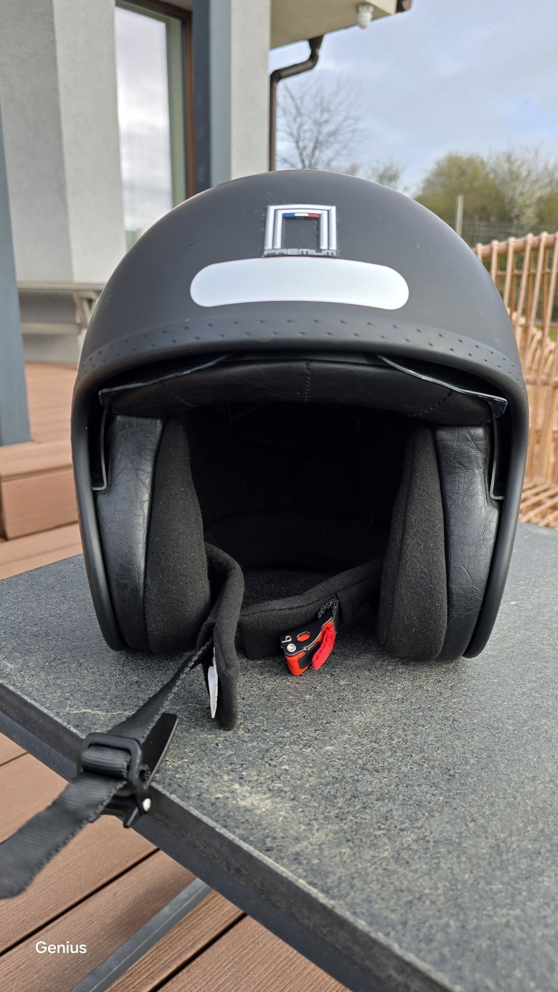 Casca moto open face Nox Premium