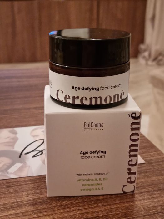 Крем за лице Ceremoné Age Defying - BulCanna, 50мл.