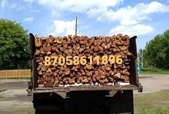 Дрова берёза колотые