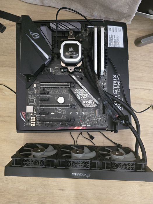 Материнская x470 проц, amd 2700x, ddr4 3000 c15