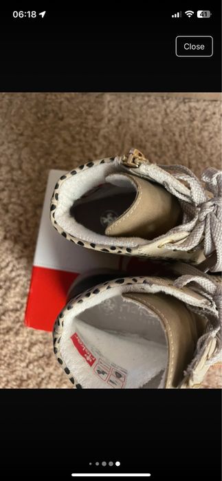 Vand ghete rieker marimea 38