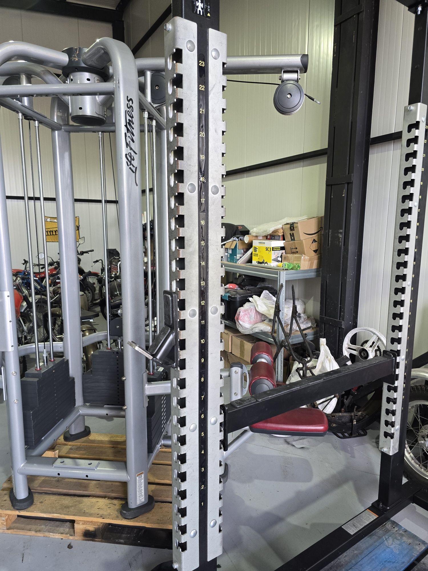 Technogym+lat full rack  техноджим клетка без драскотина