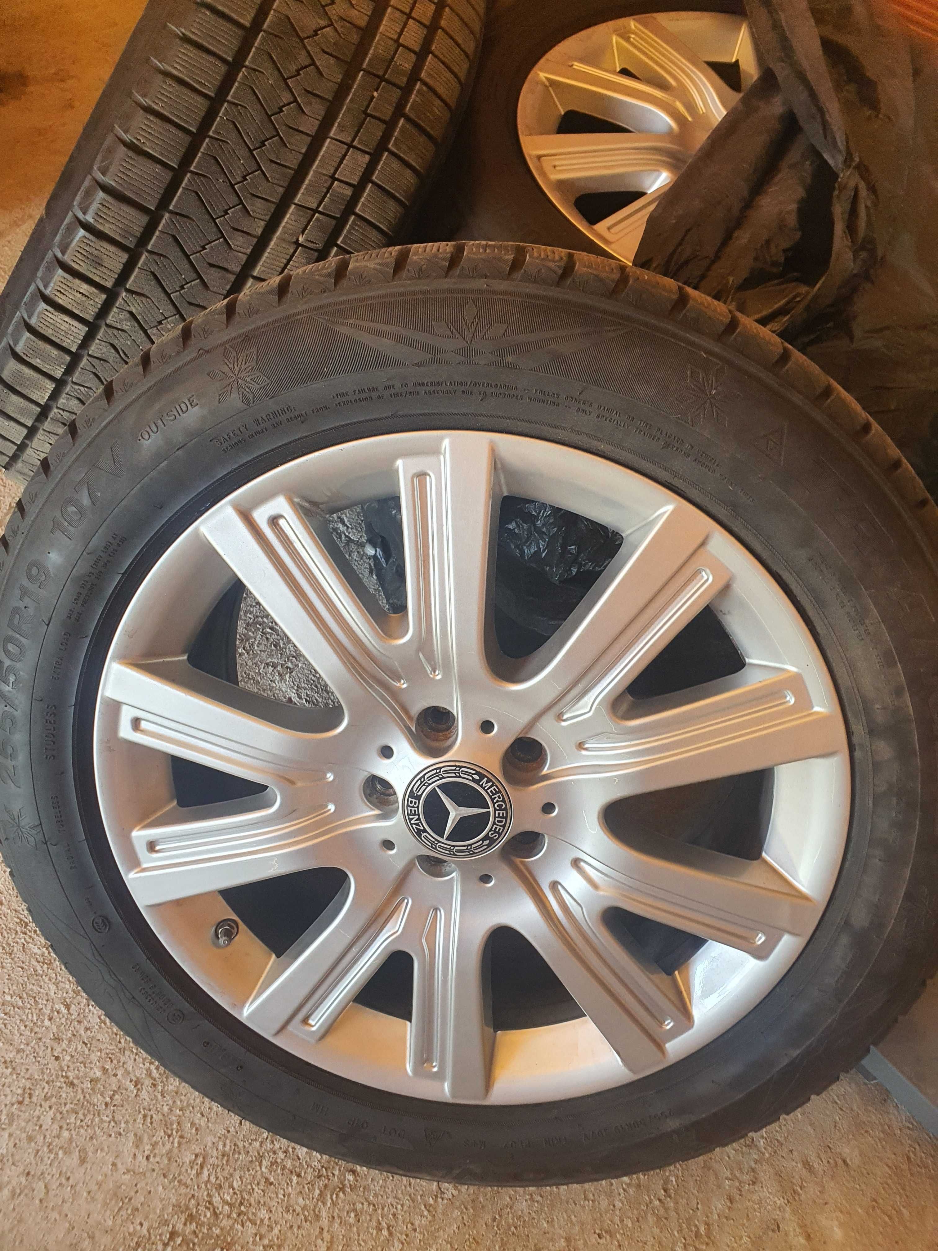 Оригинални MERCEDES джанти с нови зимни гуми