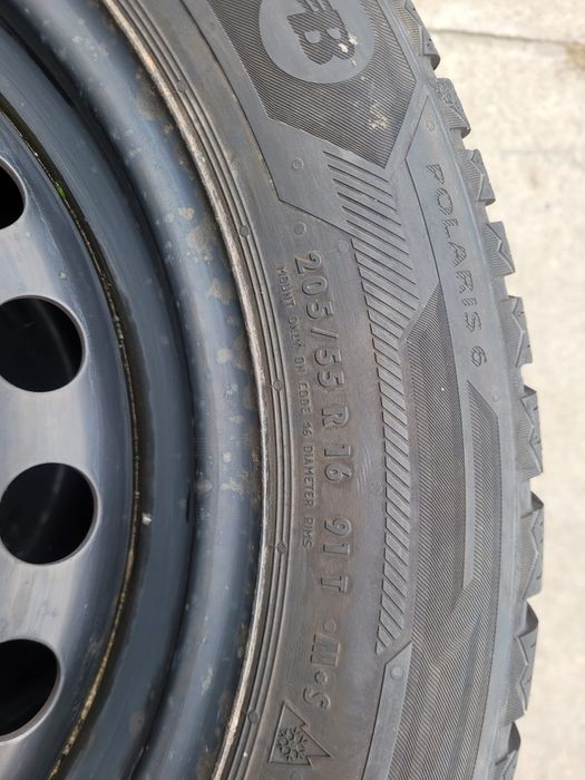 Set Roti de iarnă 5x108 ,205/55/R16