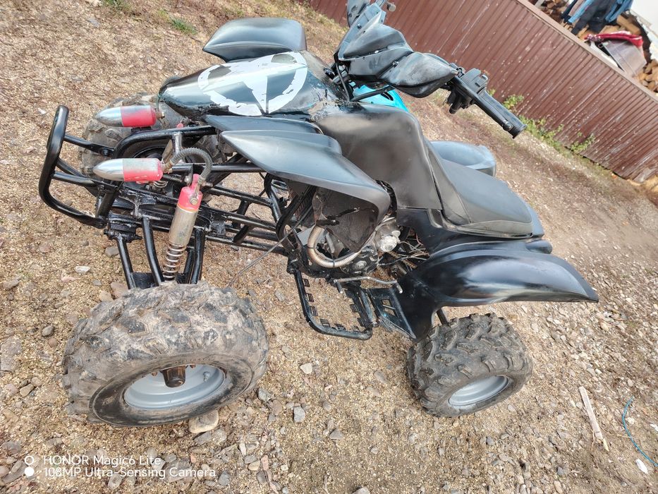 Vând atv funcțional pornește la buton șoc la mâner carburator nou