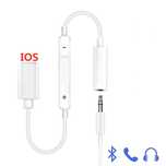 Compatibil Iphone Adaptor Intrare Jack (Casti) Iesire Lightning Type C