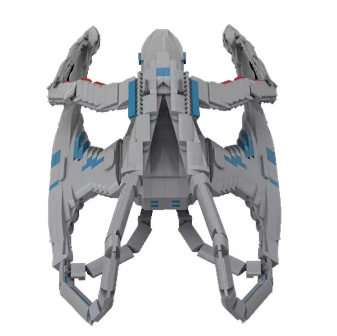 Andromeda Ascendant Lego compatible massive Starship Moc Constructor