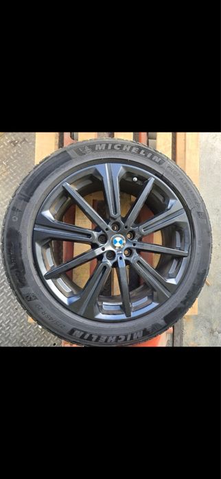 Jante originale BMW M 20 + anvelope iarna Michelin Pilot Alpin 5