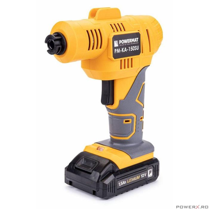 Compresor auto cu acumulator, 10 bari 16l/min 12V 1.5Ah, Powermat
