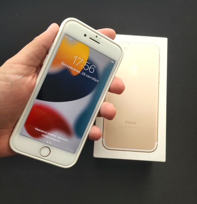 iPhone 7 | Отличное состояние | Новый аккумулятор + гарантия