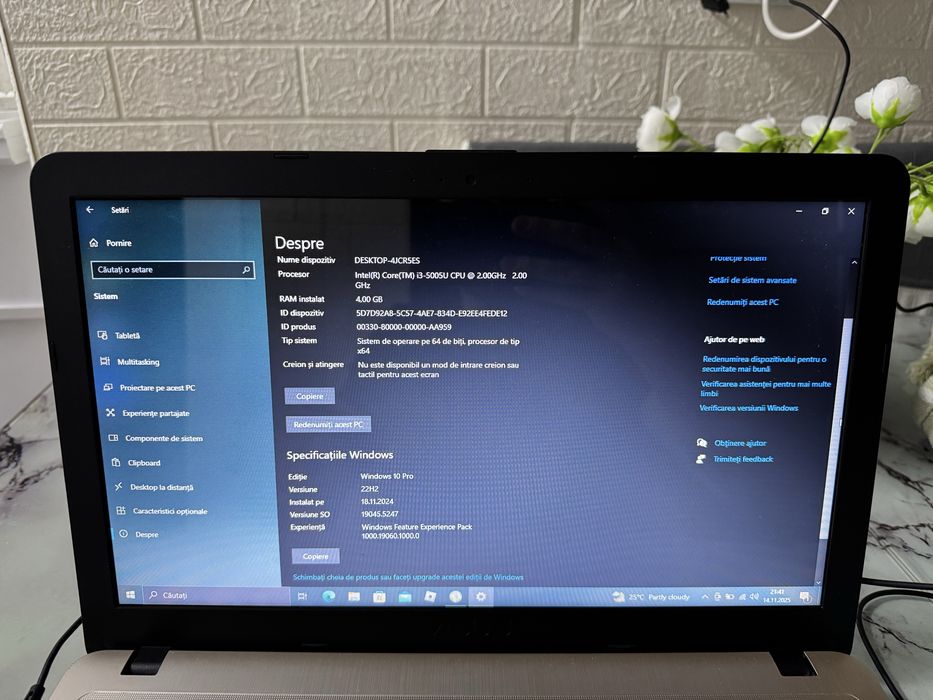 Laptop Asus Intel core I3