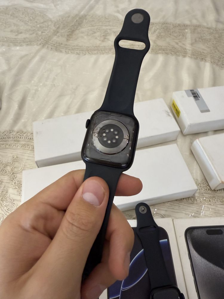 Apple iWatch 9 45 Full 100% bat