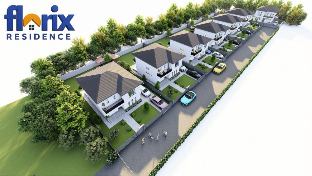 FlorixResidence- Case de vanzare în complex privat! Budești, Vâlcea