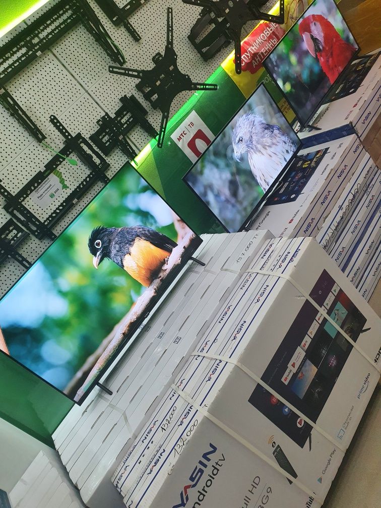 НОВИНКА 2024 Smart 109см Yasin 43G13 Android 13 с гол. поиском!