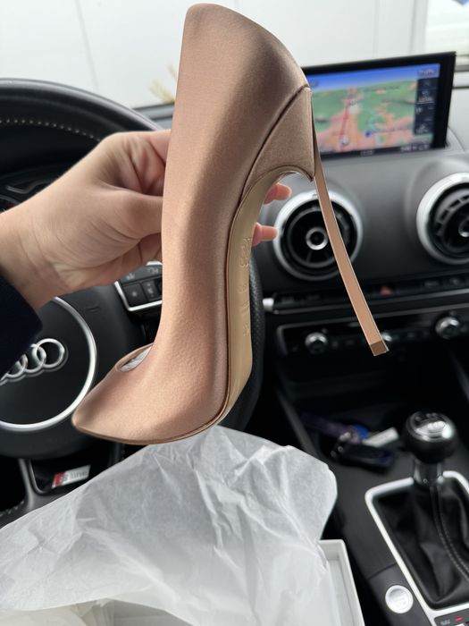 Casadei Pellame Satin Cipria