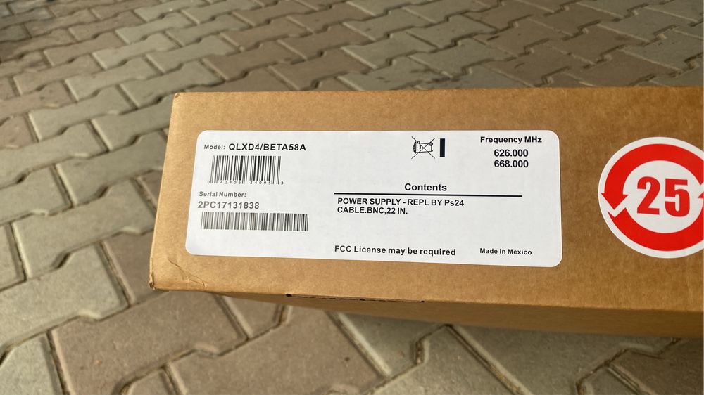 Microfon qlxd de vanzare cu acte capsula