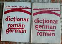 Dictonare Roman - German, German – Roman, cartonate