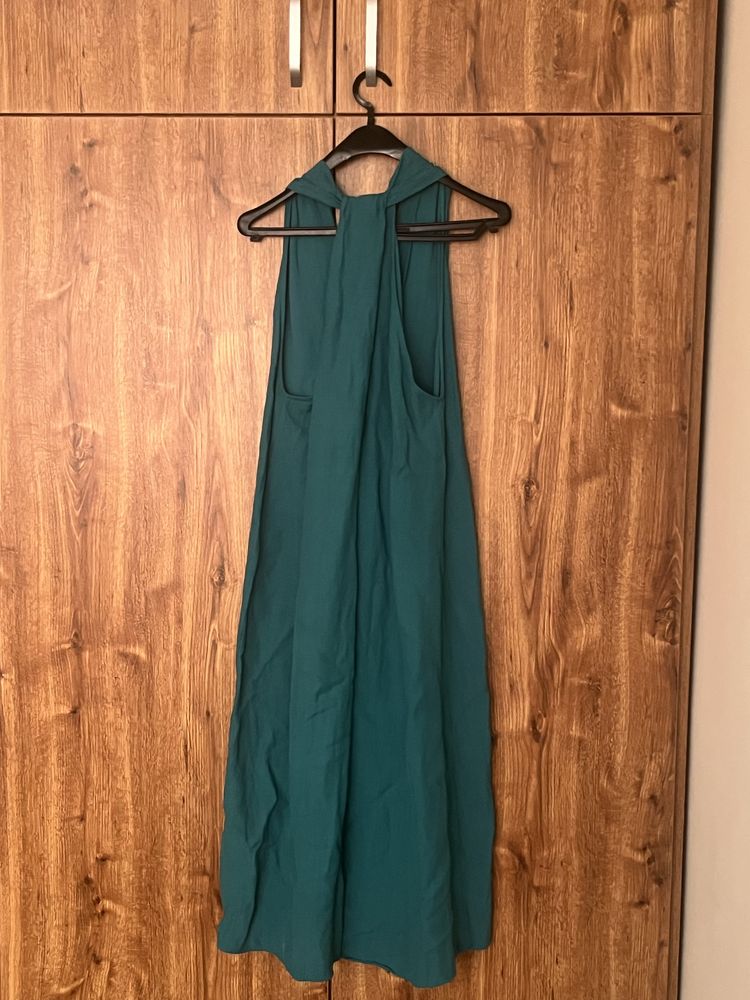 Ленена рокля Massimo Dutti