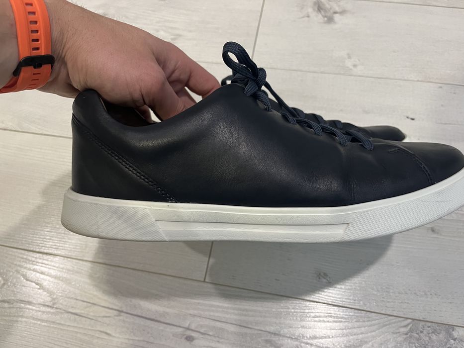 Оригинални кожени сникърси/кецове Clarks Un Costa номер 46 стелка 30см