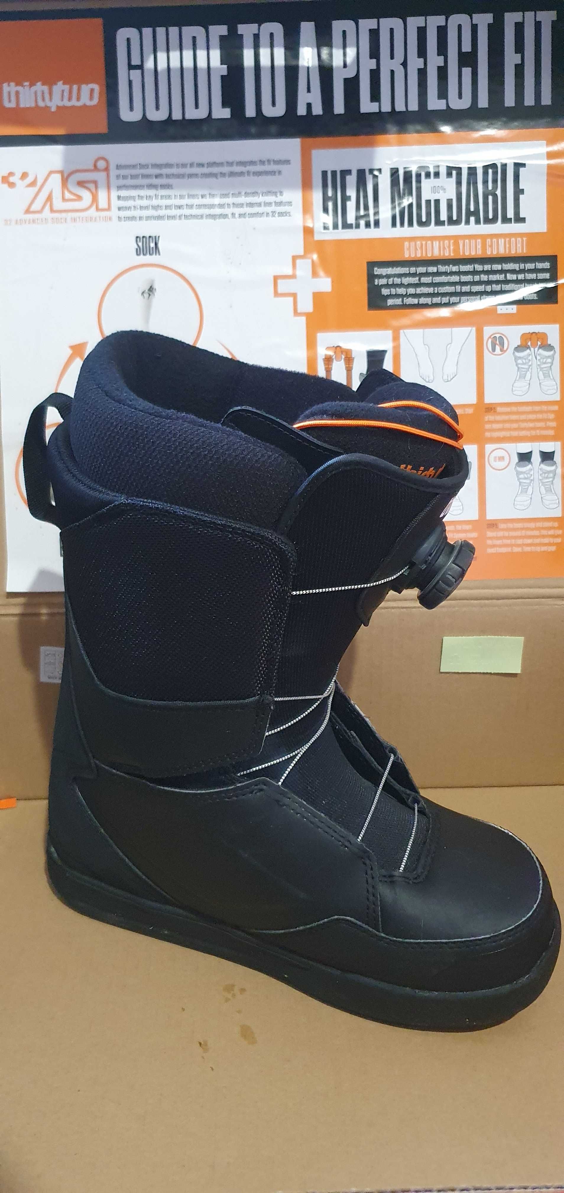Сноуборд обувки - THIRTYTWO Lashed Double Boa '22 black