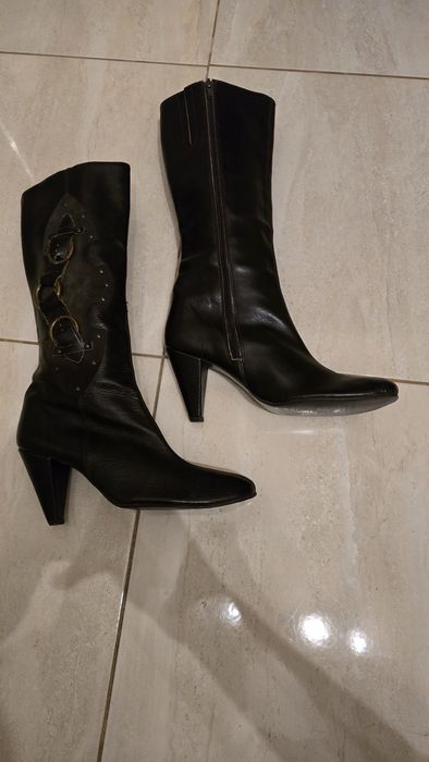 Cizme din piele naturala Patrizia Rigotti marimea 39