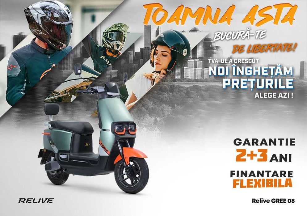 Scuter Fara Permis Relive GREE 08