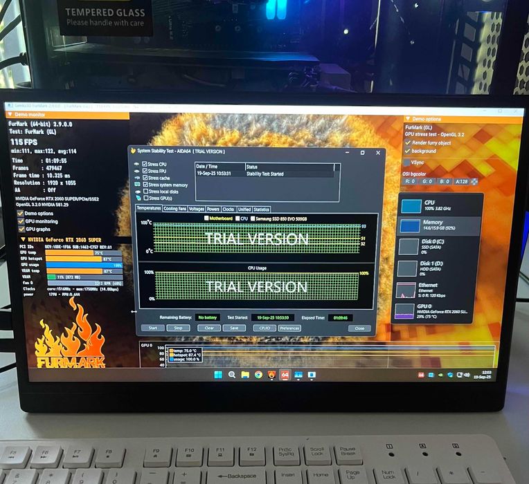 OFERTA PC Gaming Ryzen 5 3600x RTX 2060 WIFI Cs2 Fortnite Fivem Gta5