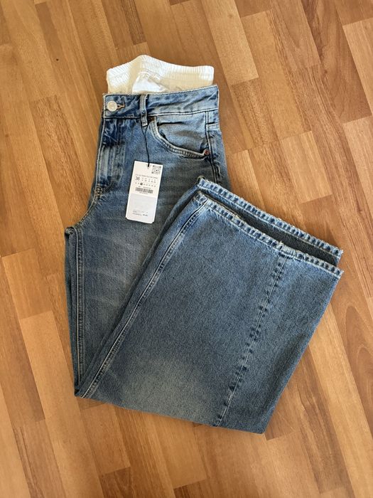 Дънки с ефект тип боксерки